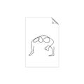 Picture of Yoga Pose VI _GroupedProduct_Rectangle_Portrait_Unframed_Print_Only_