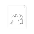 Picture of Yoga Pose VI _GroupedProduct_Rectangle_Portrait_Unframed_Print_Only_
