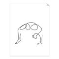 Picture of Yoga Pose VI _GroupedProduct_Rectangle_Portrait_Unframed_Print_Only_