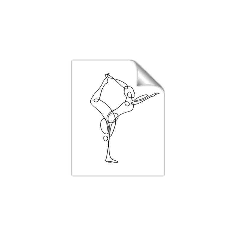 Picture of Yoga Pose III _GroupedProduct_Rectangle_Portrait_Unframed_Print_Only_