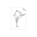 Picture of Yoga Pose III _GroupedProduct_Rectangle_Portrait_Unframed_Print_Only_