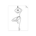 Picture of Yoga Pose IV _GroupedProduct_Rectangle_Portrait_Unframed_Print_Only_