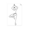 Picture of Yoga Pose IV _GroupedProduct_Rectangle_Portrait_Unframed_Print_Only_