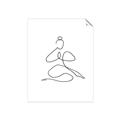 Picture of Yoga Pose I _GroupedProduct_Rectangle_Portrait_Unframed_Print_Only_