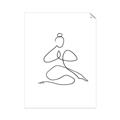 Picture of Yoga Pose I _GroupedProduct_Rectangle_Portrait_Unframed_Print_Only_
