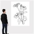 Picture of Daisy Drawing _GroupedProduct_Rectangle_Portrait_Canvas_
