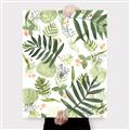 Picture of All Over Leaves _GroupedProduct_Rectangle_Portrait_Canvas_