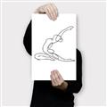 Picture of Yoga Pose II _GroupedProduct_Rectangle_Portrait_Canvas_