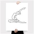 Picture of Yoga Pose II _GroupedProduct_Rectangle_Portrait_Canvas_