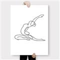 Picture of Yoga Pose II _GroupedProduct_Rectangle_Portrait_Canvas_