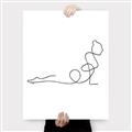Picture of Yoga Pose V _GroupedProduct_Rectangle_Portrait_Canvas_