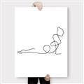 Picture of Yoga Pose V _GroupedProduct_Rectangle_Portrait_Canvas_