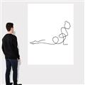 Picture of Yoga Pose V _GroupedProduct_Rectangle_Portrait_Canvas_