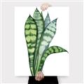 Picture of Snake Leaves _GroupedProduct_Rectangle_Portrait_Canvas_