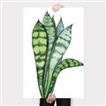 Picture of Snake Leaves _GroupedProduct_Rectangle_Portrait_Canvas_