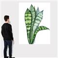 Picture of Snake Leaves _GroupedProduct_Rectangle_Portrait_Canvas_