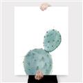 Picture of Bunny Cactus _GroupedProduct_Rectangle_Portrait_Canvas_