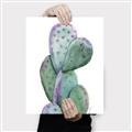 Picture of Prickly Pear Cactus  _GroupedProduct_Rectangle_Portrait_Canvas_