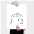 Picture of Yoga Pose VI _GroupedProduct_Rectangle_Portrait_Canvas_
