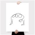 Picture of Yoga Pose VI _GroupedProduct_Rectangle_Portrait_Canvas_