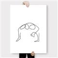 Picture of Yoga Pose VI _GroupedProduct_Rectangle_Portrait_Canvas_