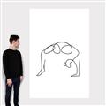 Picture of Yoga Pose VI _GroupedProduct_Rectangle_Portrait_Canvas_