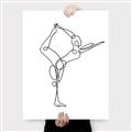 Picture of Yoga Pose III _GroupedProduct_Rectangle_Portrait_Canvas_