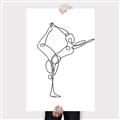 Picture of Yoga Pose III _GroupedProduct_Rectangle_Portrait_Canvas_