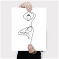 Picture of Yoga Pose IV _GroupedProduct_Rectangle_Portrait_Canvas_