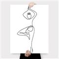 Picture of Yoga Pose IV _GroupedProduct_Rectangle_Portrait_Canvas_