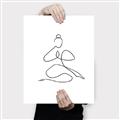 Picture of Yoga Pose I _GroupedProduct_Rectangle_Portrait_Canvas_