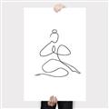 Picture of Yoga Pose I _GroupedProduct_Rectangle_Portrait_Canvas_