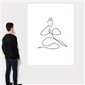 Picture of Yoga Pose I _GroupedProduct_Rectangle_Portrait_Canvas_