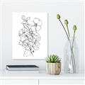 Picture of Flower Drawing _GroupedProduct_Rectangle_Portrait_Canvas_