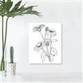 Picture of Daisy Drawing _GroupedProduct_Rectangle_Portrait_Canvas_