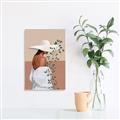 Picture of Side Fashion with Leaves _GroupedProduct_Rectangle_Portrait_Canvas_