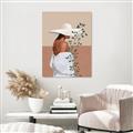 Picture of Side Fashion with Leaves _GroupedProduct_Rectangle_Portrait_Canvas_