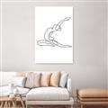 Picture of Yoga Pose II _GroupedProduct_Rectangle_Portrait_Canvas_