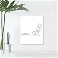 Picture of Yoga Pose V _GroupedProduct_Rectangle_Portrait_Canvas_