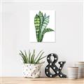 Picture of Snake Leaves _GroupedProduct_Rectangle_Portrait_Canvas_