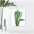 Picture of Snake Leaves _GroupedProduct_Rectangle_Portrait_Canvas_