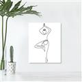Picture of Yoga Pose IV _GroupedProduct_Rectangle_Portrait_Canvas_