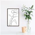 Picture of Poppy Drawing _GroupedProduct_Rectangle_Portrait_Canvas_Framed_