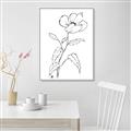 Picture of Poppy Drawing _GroupedProduct_Rectangle_Portrait_Canvas_Framed_