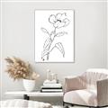 Picture of Poppy Drawing _GroupedProduct_Rectangle_Portrait_Canvas_Framed_