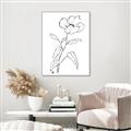 Picture of Poppy Drawing _GroupedProduct_Rectangle_Portrait_Canvas_Framed_