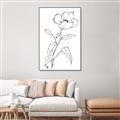 Picture of Poppy Drawing _GroupedProduct_Rectangle_Portrait_Canvas_Framed_