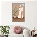 Picture of Fashion Pose _GroupedProduct_Rectangle_Portrait_Canvas_Framed_