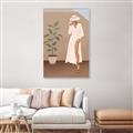 Picture of Fashion Pose _GroupedProduct_Rectangle_Portrait_Canvas_Framed_
