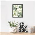 Picture of All Over Leaves _GroupedProduct_Rectangle_Portrait_Canvas_Framed_